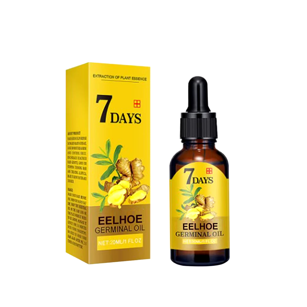 Ginger Hair Growth Oil Natural Essentail Anti-Hair Loss Treatment Hair Hydrating Growth Nutrient Solution Care Products