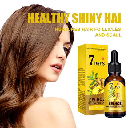 Ginger Hair Growth Oil Natural Essentail Anti-Hair Loss Treatment Hair Hydrating Growth Nutrient Solution Care Products